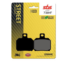 Колодки гальмівні SBS 730HF Standard Brake Pads, Ceramic