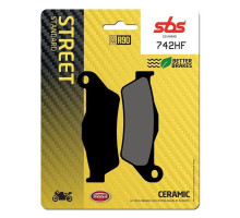 Колодки гальмівні SBS 742HF Standard Brake Pads, Ceramic