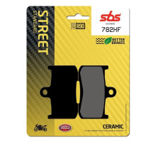 Колодки гальмівні SBS 782HF Standard Brake Pads, Ceramic
