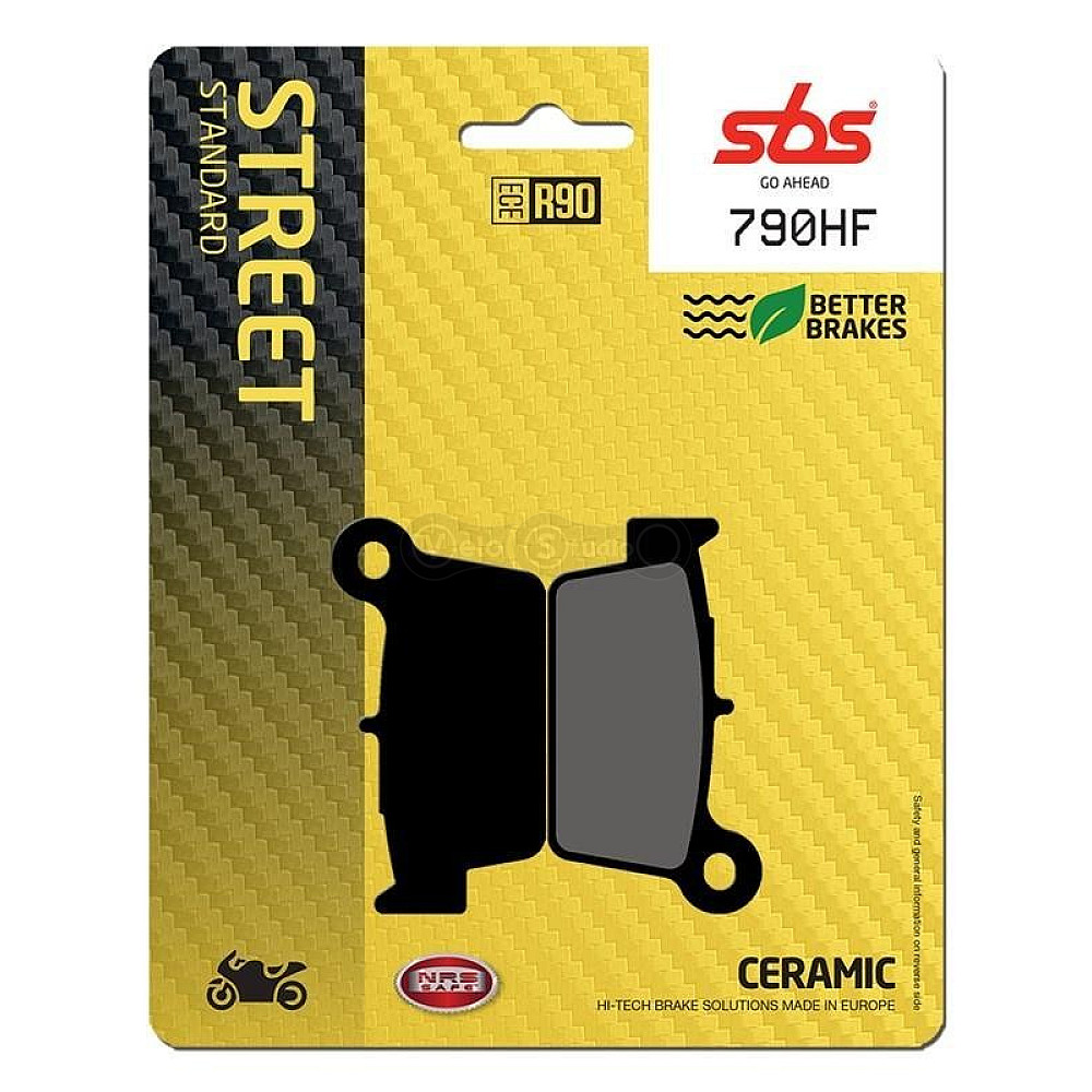 Тормозные колодки SBS 790HF Standard Brake Pads, Ceramic