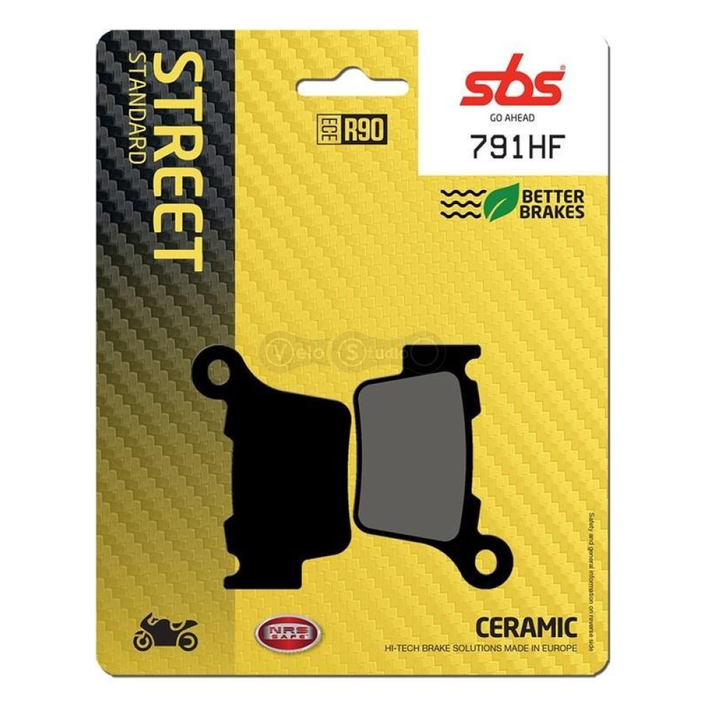 Тормозные колодки SBS 791HF Standard Brake Pads, Ceramic