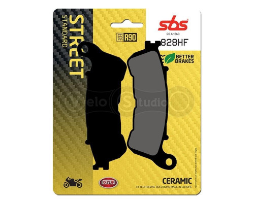 Тормозные колодки SBS 828HF Standard Brake Pads, Ceramic