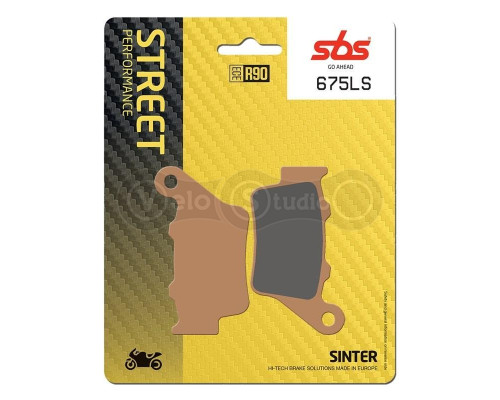 Тормозные колодки SBS 675LS Performance Rear Brake Pads, Sinter