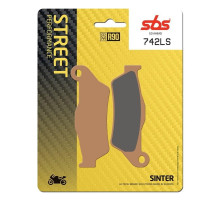 Колодки гальмівні SBS 742LS Performance Rear Brake Pads, Sinter