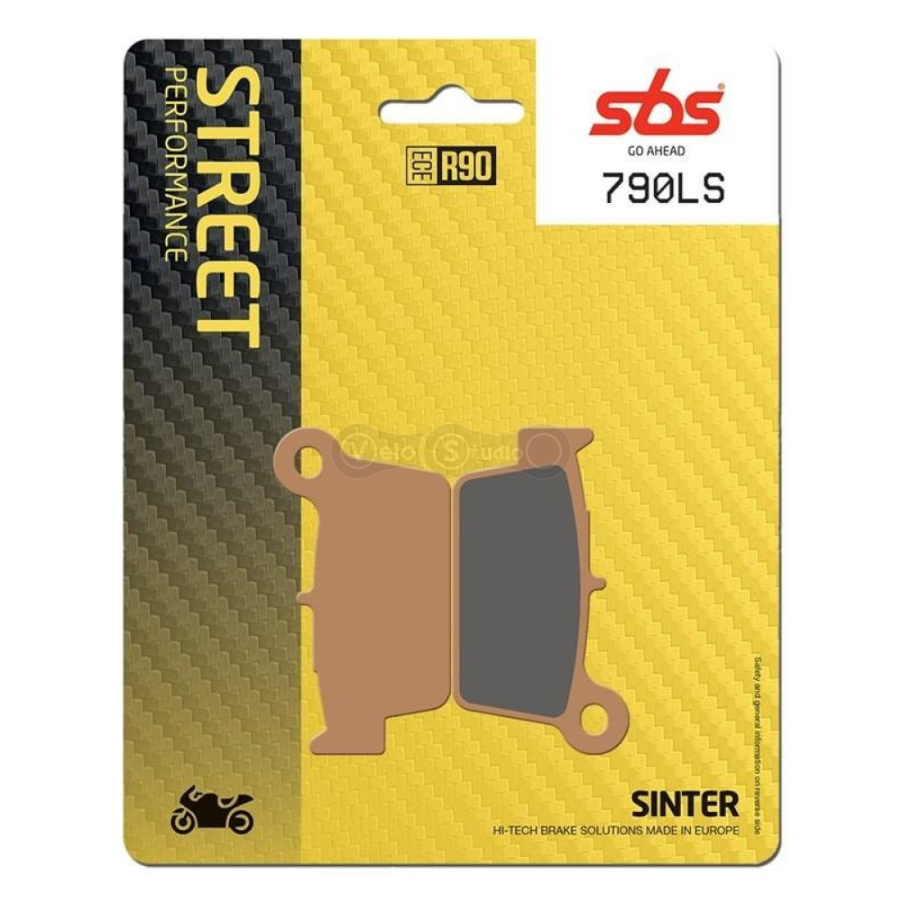 Тормозные колодки SBS 790LS Performance Rear Brake Pads, Sinter