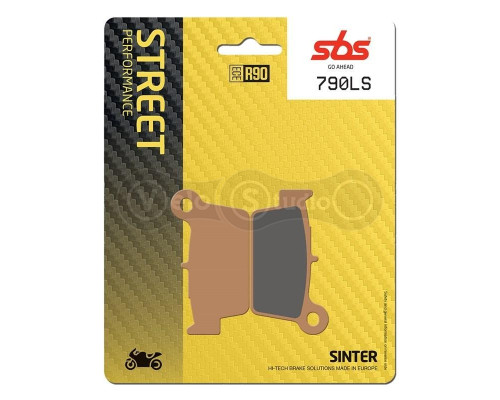 Колодки гальмівні SBS 790LS Performance Rear Brake Pads, Sinter