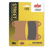 Тормозные колодки SBS 706SP Upgrade Front Brake Pads, EVO Sinter
