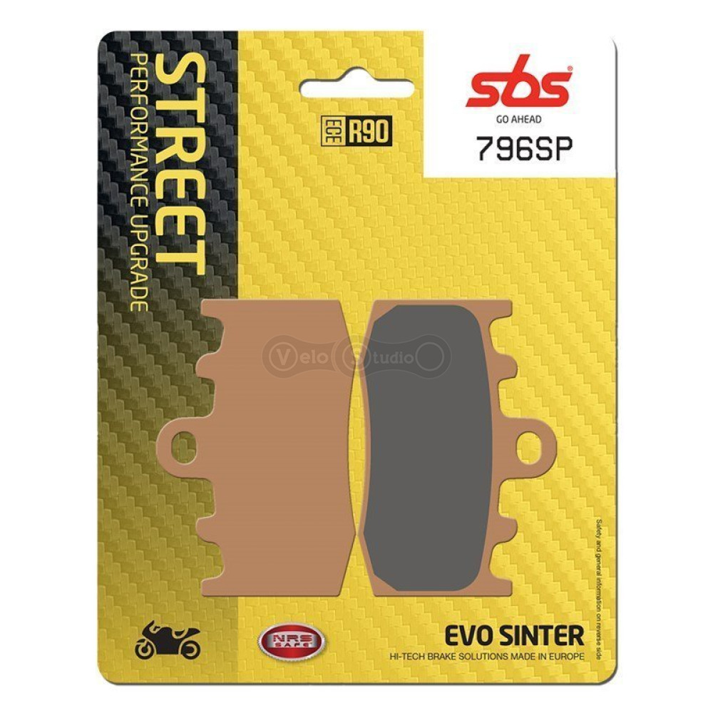 Тормозные колодки SBS 796SP Upgrade Front Brake Pads, EVO Sinter