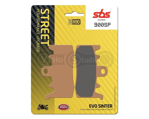 Колодки гальмівні SBS 900SP Upgrade Front Brake Pads, EVO Sinter