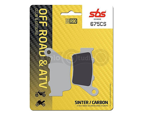 Тормозные колодки SBS 675CS Comp Brake Pads, Carbon