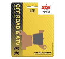 Колодки гальмівні SBS 777SI Sport Brake Pads, Sinter/Carbon