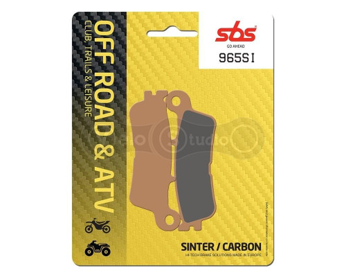 Колодки гальмівні SBS 965SI Sport Brake Pads, Sinter/Carbon