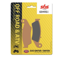 Колодки гальмівні SBS 694RSI Racing Brake Pads, EVO Sinter/Sinter