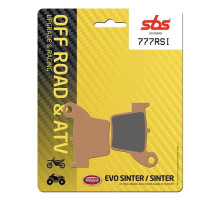 Колодки гальмівні SBS 777RSI Racing Brake Pads, EVO Sinter/Sinter