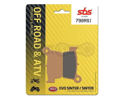 Тормозные колодки SBS 790RSI Racing Brake Pads, EVO Sinter/Sinter
