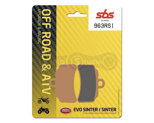 Тормозные колодки SBS 963RSI Racing Brake Pads, EVO Sinter/Sinter