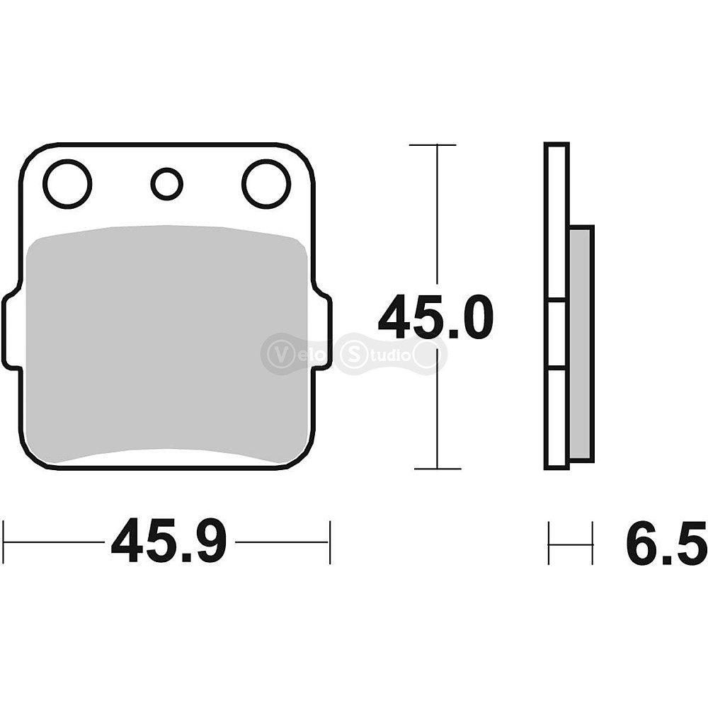 Тормозные колодки Renthal RC-1 BP-110 Works Brake Pads, Sintered
