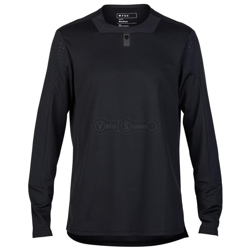 Джерсі FOX DEFEND JERSEY Long [Black], M
