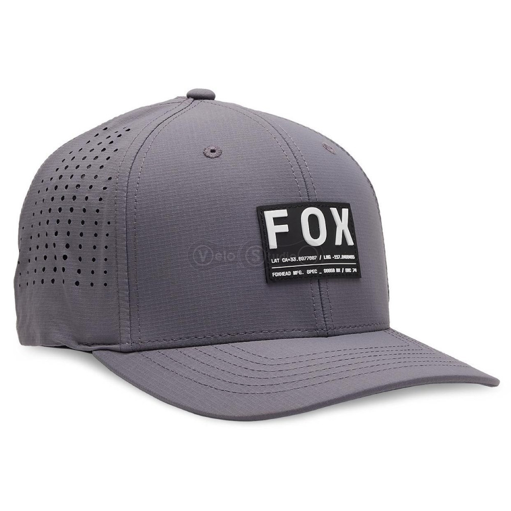 Кепка FOX NON STOP TECH FLEXFIT HAT [Steel Gray], S/M