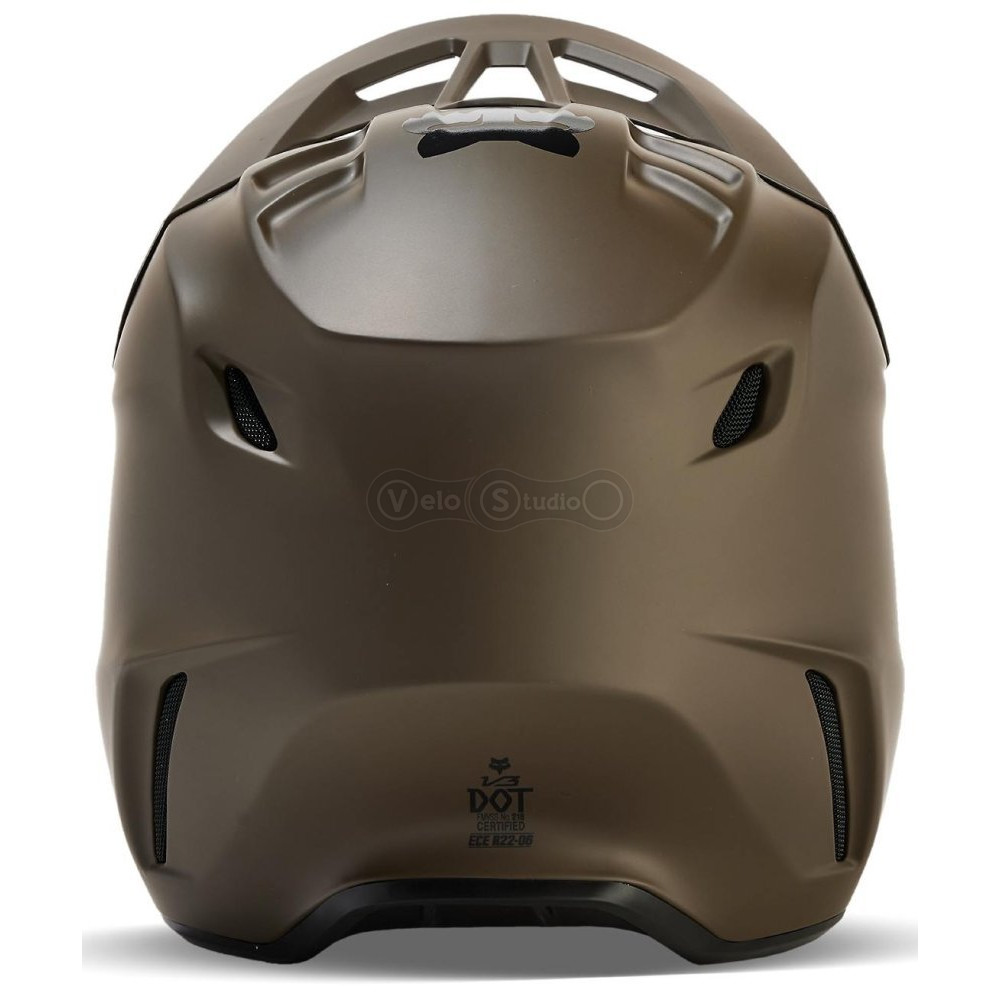 Шолом FOX V3 SOLID HELMET [Dirt], M (57-58 см)