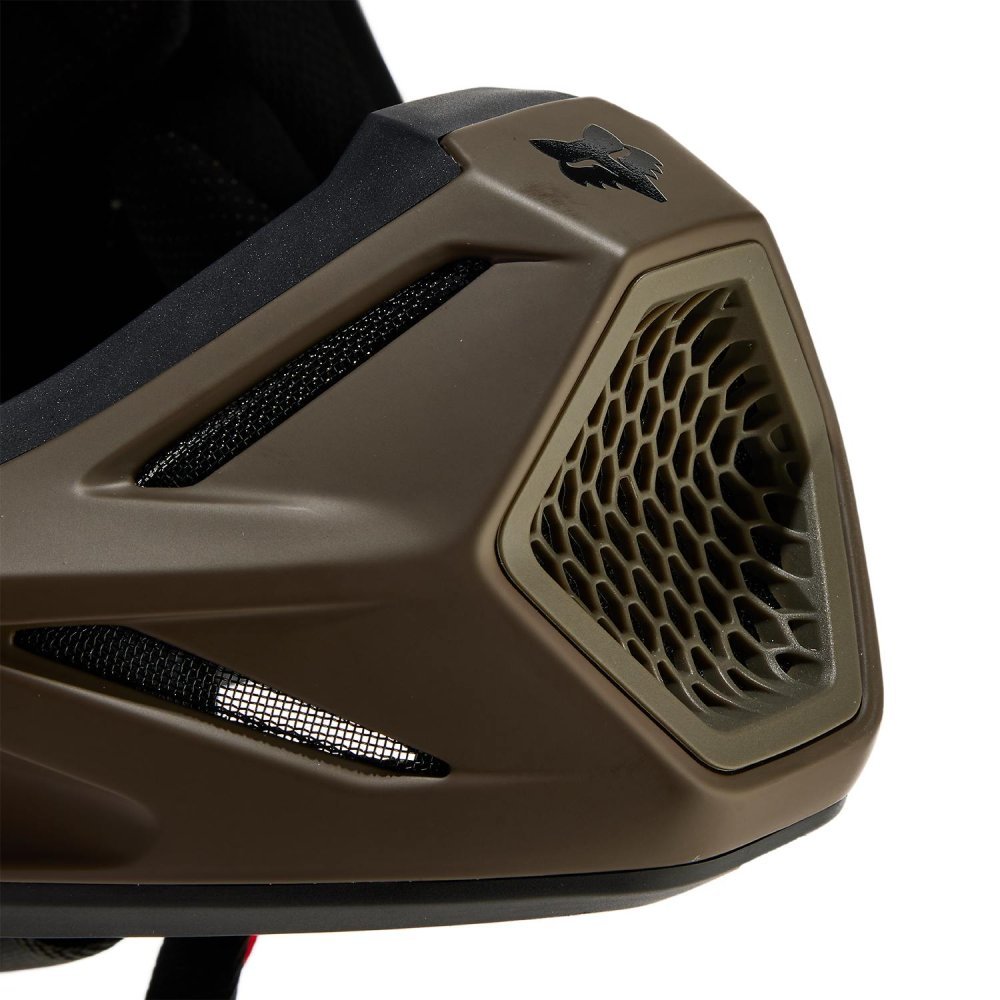 Шолом FOX V3 SOLID HELMET [Dirt], M (57-58 см)