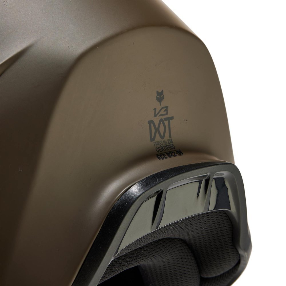 Шолом FOX V3 SOLID HELMET [Dirt], M (57-58 см)
