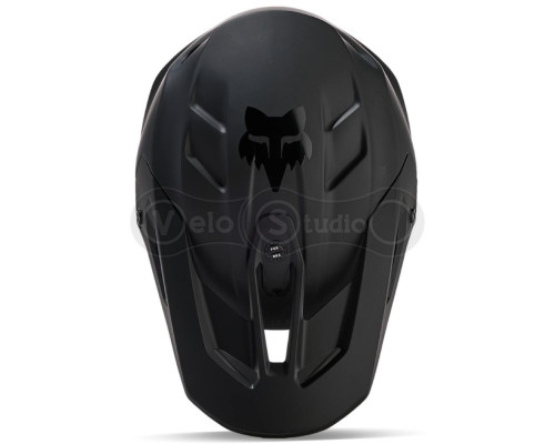 Шолом FOX V3 SOLID HELMET [Matte Black], S (55-56 см)