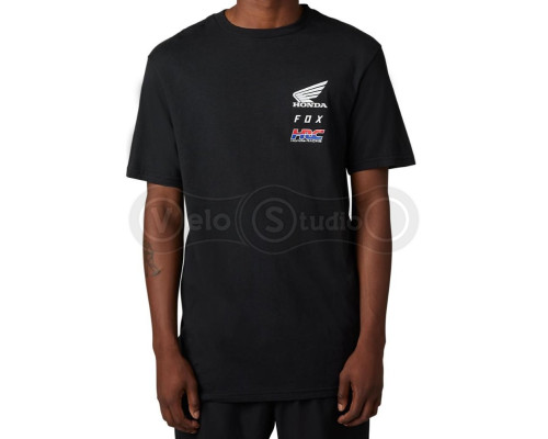 Футболка FOX X HONDA TEE [Black], M