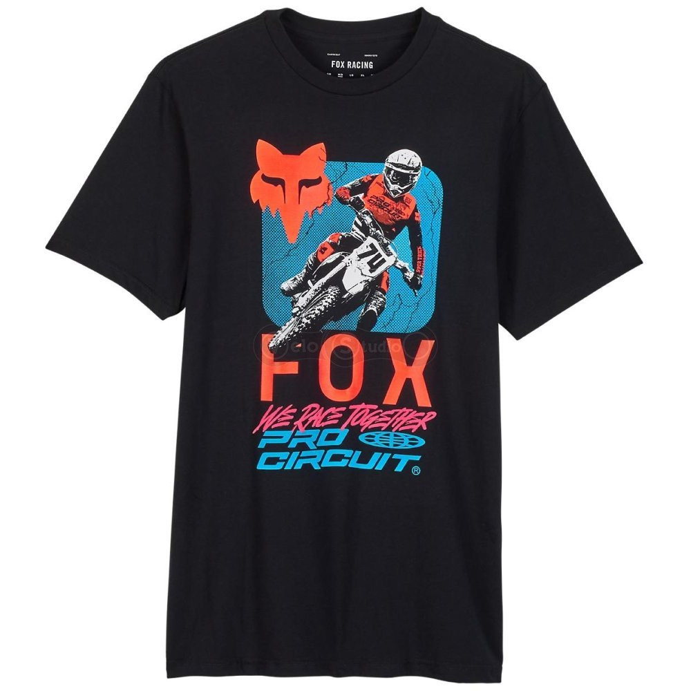 Футболка FOX X PRO CIRCUIT PREMIUM TEE [Black], L