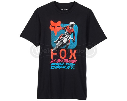 Футболка FOX X PRO CIRCUIT PREMIUM TEE [Black], L