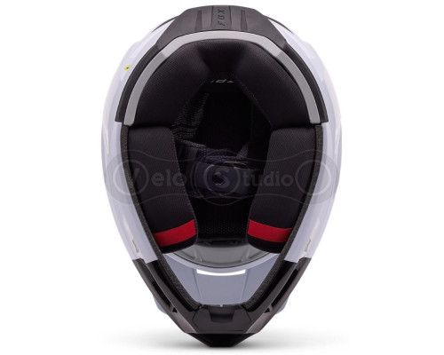 Шолом FOX RAMPAGE PRO CARBON HELMET – INTRUDE [White], M (57-58 см)