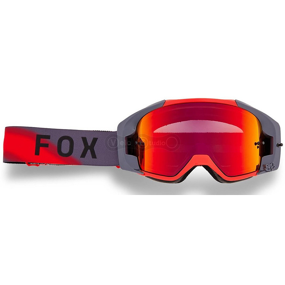 Маска FOX VUE SPARK GOGGLE - VOLATILE [Flo Red], Mirror Lens