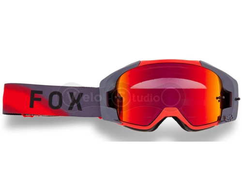 Маска FOX VUE SPARK GOGGLE - VOLATILE [Flo Red], Mirror Lens