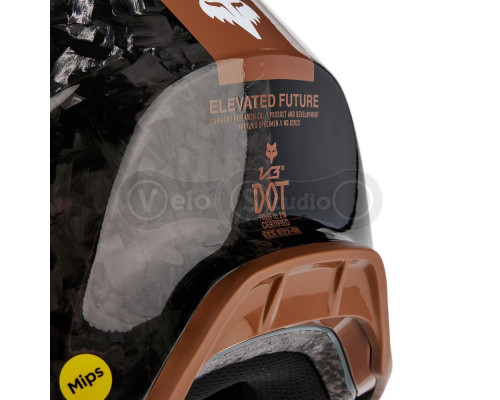 Шолом FOX V3 RS OPTICAL HELMET [Black], L (59-60 см)