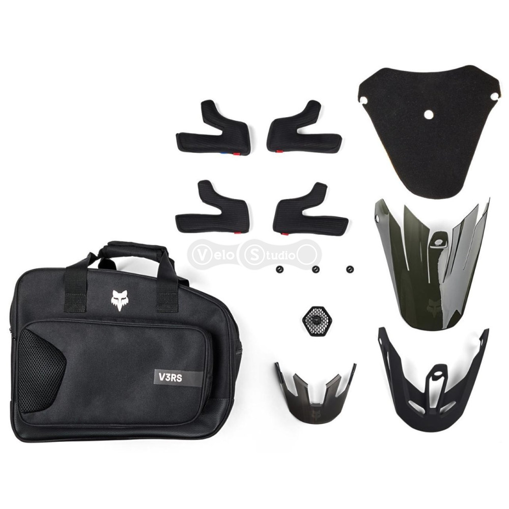 Шлем FOX V3 RS OPTICAL HELMET [Black], L (59-60 см)