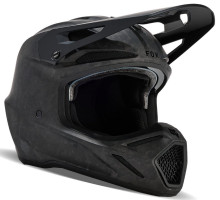 Шлем FOX V3 RS CARBON SOLID HELMET [Matte Black], S (55-56 см)