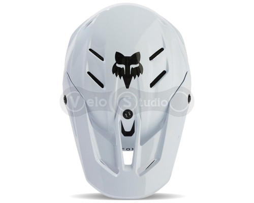 Шолом FOX V3 RS CARBON SOLID HELMET [White], M (57-58 см)