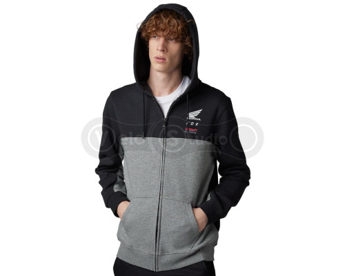 Толстовка FOX X HONDA ZIP Hoodie [Black], L