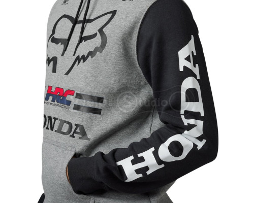 Толстовка FOX X HONDA Hoodie [Graphite], M