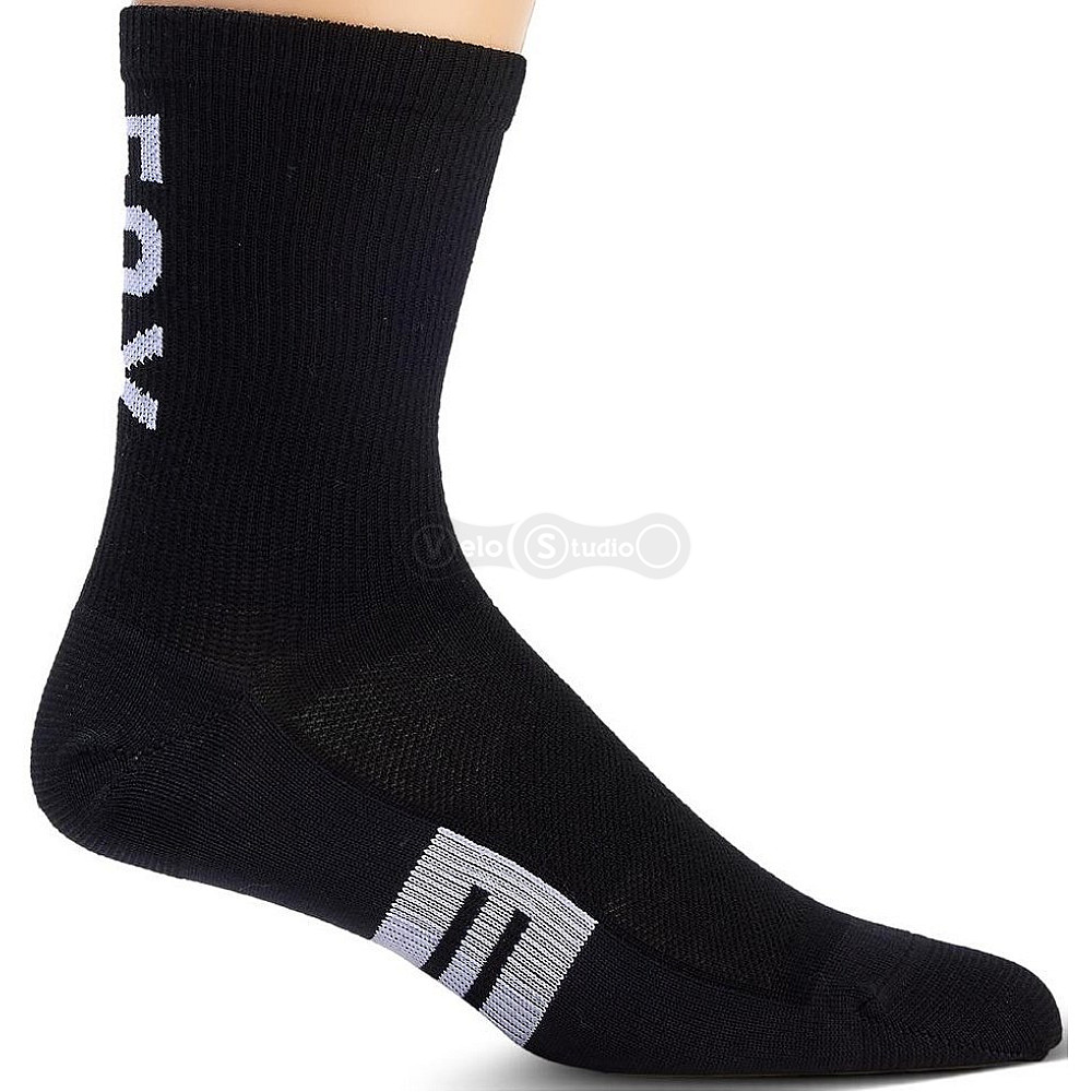 Зимові вело шкарпетки FOX FLEXAIR MERINO SOCK - 6 inch [Black], S/M (EU39-42)