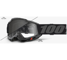 Маска 100% ACCURI 2 OTG/UTV/ATV DESERT Goggle Black - Photochromic Lens