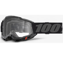 Маска 100% ACCURI 2 Goggle Black - Clear Lens