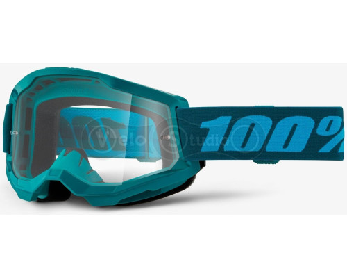 Маска 100% STRATA 2 Goggle Stone - Clear Lens