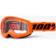 Маска 100% STRATA 2 Goggle Neon Orange - Clear Lens