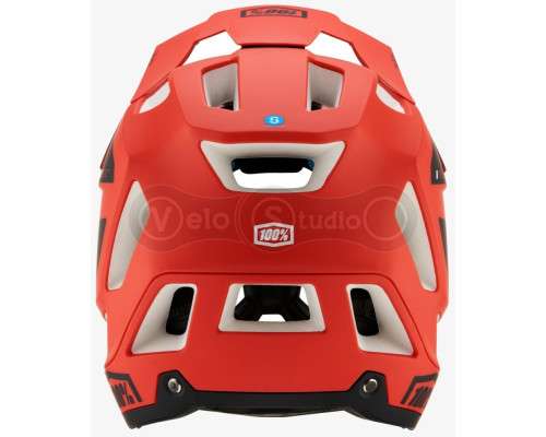 Шлем Ride 100% TRAJECTA Helmet [Fluo Red], L (58-61 см)