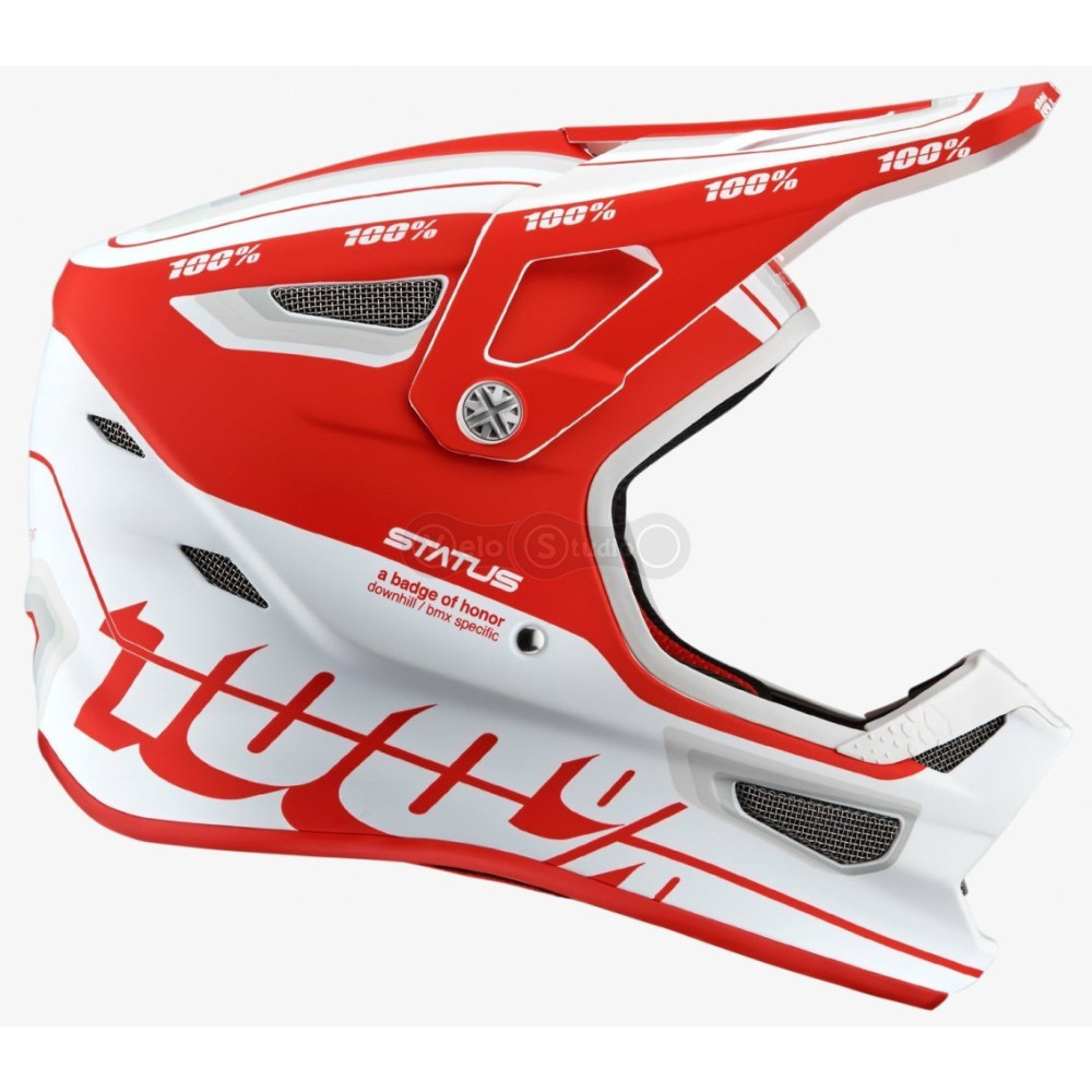 Шолом Ride 100% STATUS Helmet [Topenga Red], M (57-58 см)