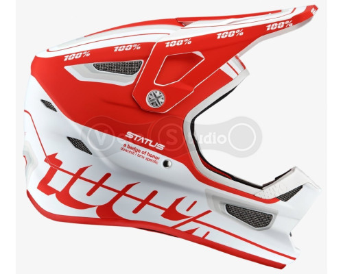 Шлем Ride 100% STATUS Helmet [Topenga Red], M (57-58 см)