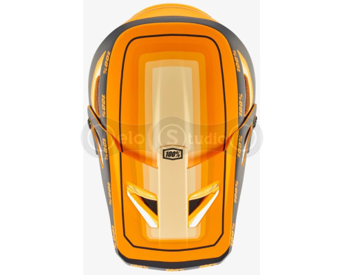 Шолом Ride 100% STATUS Helmet [Topenga Orange], L (59-60 см)
