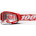 Маска 100% RACECRAFT 2 Goggle Red - Clear Lens