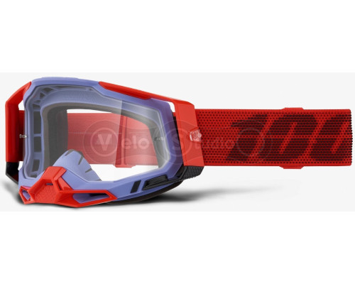 Маска 100% RACECRAFT 2 Goggle Cleat - Clear Lens